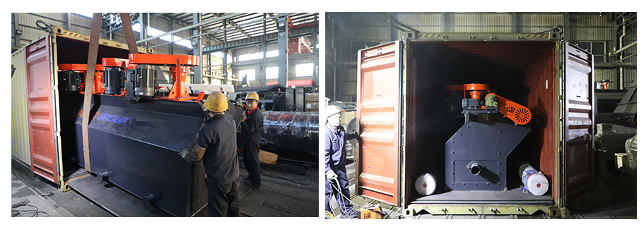 浮選機發(fā)貨